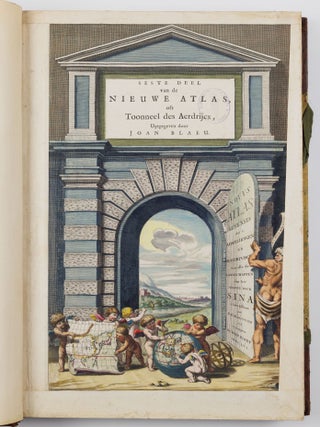 Novus atlas sinensis dat is Afbeeldingen en Beschryving&ecirc; van alle de Landschappen van het groote Ryck Sina in Latijn beschreven door P.M. Martinium S.I. en uytgegeven By Ioan Blaeu. (Seeste Deel van de nieuwe Atlas oft Toonneel des Aerdrijcx, Uytgegeven door Joan Blaeu.)