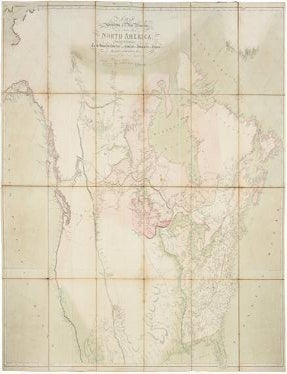 A Map Exhibiting all the New Discoveries in the Interior Parts of North America Inscribed by. Aaron Arrowsmith.