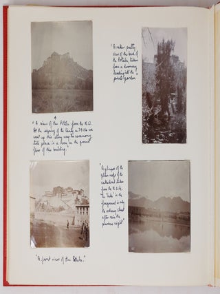 An album of mounted photographs of Lhasa and Tibet taken during the Younghusband expedition