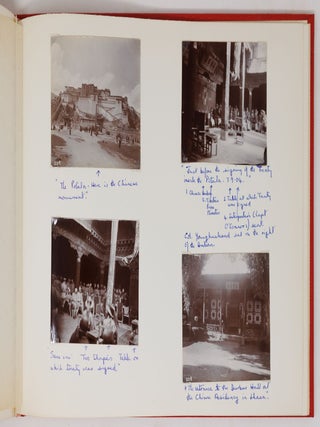 An album of mounted photographs of Lhasa and Tibet taken during the Younghusband expedition