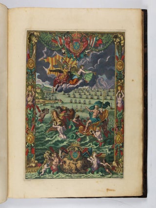 Le Neptune Fran&ccedil;ois, ou atlas nouveau des cartes marines. Lev&eacute;es et grav&eacute;es par ordre expr&eacute;s dur Roy. Pour l'usage de ses arm&eacute;es de Mer. Dans lequeul on voit la description exacte de toutes les C&ocirc;tes de la Mer Oceane, & de la Mer Baltique depuis la Norwege jusques au Detroit de Gibraltar. O&ugrave; sont exactement marqu&eacute;es les routes qu'il faut tenir, les Bancs de sables, Rochers & Brasses d'eau; & generalement tout ce qui concerne la Navigation. Le tout fait sur les observations & l'experience des plus habiles Ingenieurs & Pilotes. Reveu & mis en ordre par les Sieurs Pene, Cassini & autres BOUND WITH Cartes Marines a l'usage des arm&eacute;es du roy de la Grande Bretagne. Faites sur les Memoires les plus nouveaux, des plus experts Ingenieurs & Pilotes, & enrichies des profils des plus fameux Ports de Mer & villes Maritimes de l'Europe. . .
