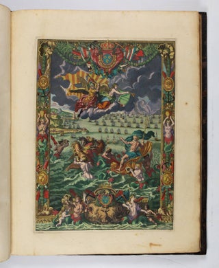 Le Neptune François, ou atlas nouveau des cartes marines. Levées et gravées par ordre exprés dur Roy. Pour l'usage de ses armées de Mer. Dans lequeul on voit la description exacte de toutes les Côtes de la Mer Oceane, & de la Mer Baltique depuis la Norwege jusques au Detroit de Gibraltar. Où sont exactement marquées les routes qu'il faut tenir, les Bancs de sables, Rochers & Brasses d'eau; & generalement tout ce qui concerne la Navigation. Le tout fait sur les observations & l'experience des plus habiles Ingenieurs & Pilotes. Reveu & mis en ordre par les Sieurs Pene, Cassini & autres BOUND WITH Cartes Marines a l'usage des armées du roy de la Grande Bretagne. Faites sur les Memoires les plus nouveaux, des plus experts Ingenieurs & Pilotes, & enrichies des profils des plus fameux Ports de Mer & villes Maritimes de l'Europe. . .