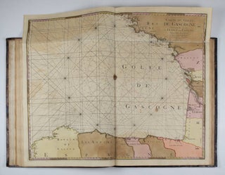 Le Neptune François, ou atlas nouveau des cartes marines. Levées et gravées par ordre exprés dur Roy. Pour l'usage de ses armées de Mer. Dans lequeul on voit la description exacte de toutes les Côtes de la Mer Oceane, & de la Mer Baltique depuis la Norwege jusques au Detroit de Gibraltar. Où sont exactement marquées les routes qu'il faut tenir, les Bancs de sables, Rochers & Brasses d'eau; & generalement tout ce qui concerne la Navigation. Le tout fait sur les observations & l'experience des plus habiles Ingenieurs & Pilotes. Reveu & mis en ordre par les Sieurs Pene, Cassini & autres BOUND WITH Cartes Marines a l'usage des armées du roy de la Grande Bretagne. Faites sur les Memoires les plus nouveaux, des plus experts Ingenieurs & Pilotes, & enrichies des profils des plus fameux Ports de Mer & villes Maritimes de l'Europe. . .