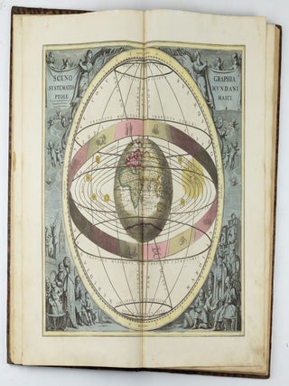 Harmonia macrocosmica seu atlas universalis et novus, totius universi creati cosmographiam generalem, et novam exhibens. In qu&acirc; Omnium totius Mundi Orbium Harmonica Constructio, secudum diversas diversorum Authorum opiniones, ut & Uranometria, seu totus Orbis C&oelig;lestis, ac Planetarum Theori&aelig;, & Terrestris Globus, t&agrave;m Planis & Scenographicis Iconibus, qu&agrave;m Descriptionibus novis ab oculos ponuntur. Opus novum, antehac nunquam visum, cujuscunque conditionis Hominibus utilissimum, jucundissimum, maxim&egrave; necessarium, & adornatum studio et labore Andre&aelig; Cellarii Palatini, Schol&aelig; Hornan&aelig; in Hollandia Boreali Rectoris
