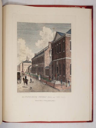 The City of Philadelphia, in the State of Pennsylvania North America; as it appeared in the Year 1800 Second Edition 1804. Consisting of twenty Copper-Plates Drawn and Engraved by W. Birch Enamel Painter