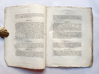 A treaty of union, concert, and subsidy, between His Britannic Majesty and His Imperial and Royal Apostolic Majesty The Emperor of Austria. Signed at Chaumont, the 1st of March 1814