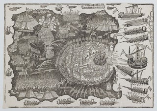 Item #JLR0419 La cita di Rodi christianisima col asedio del gran turco, 1522. Giovanni Andrea...