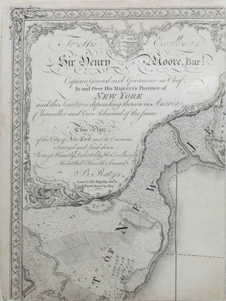 Plan of the City of New York in North America: Surveyed in the Years 1766 & 1767