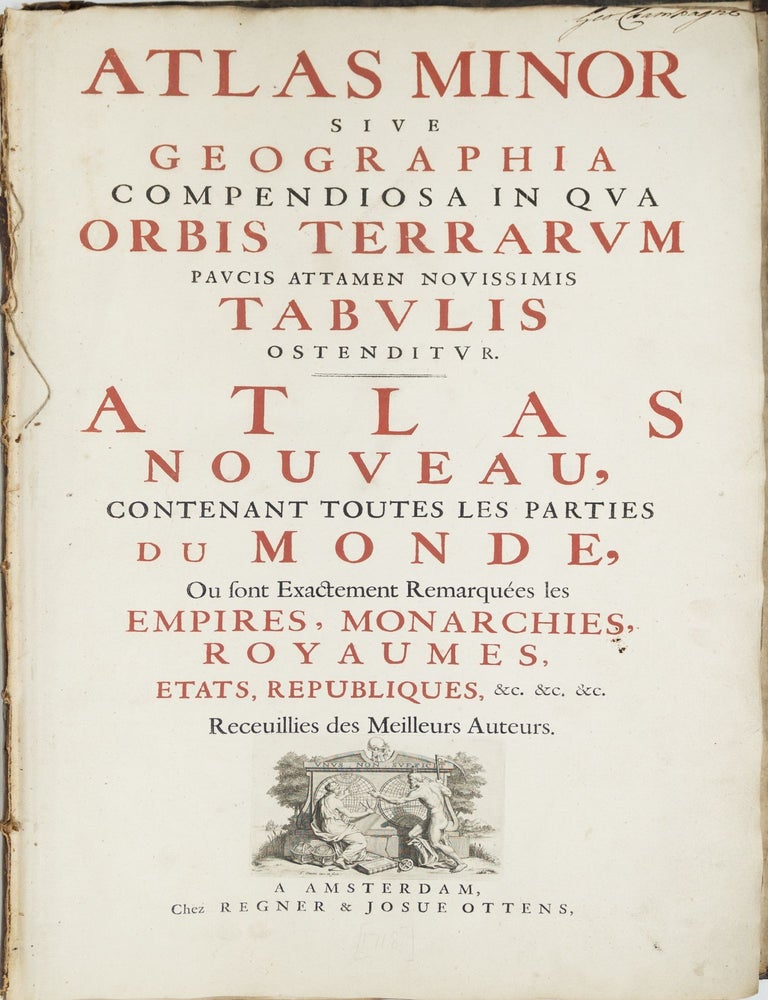 Atlas minor sive geographia compendiosa in qua orbis terrarum paucis attemen novissimis tabulis. Reinier Ottens, Josua Ottens.