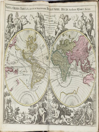 Atlas minor sive geographia compendiosa in qua orbis terrarum paucis attemen novissimis tabulis ostenditur. Atlas nouveau, contenant toutes les parties du Monde, Ou sont Exactement Remarqu&eacute;es les empires, monarchies, royaumes, etats, republiques, &c. &c. &c. Receuillies des Meilleurs Auteurs