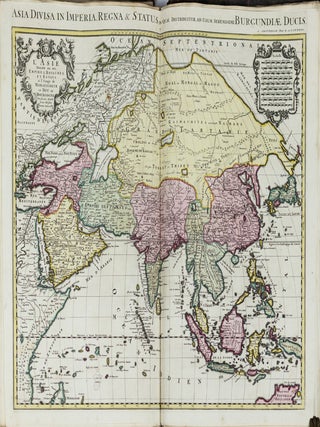 Atlas minor sive geographia compendiosa in qua orbis terrarum paucis attemen novissimis tabulis ostenditur. Atlas nouveau, contenant toutes les parties du Monde, Ou sont Exactement Remarqu&eacute;es les empires, monarchies, royaumes, etats, republiques, &c. &c. &c. Receuillies des Meilleurs Auteurs