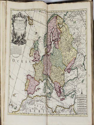 Atlas minor sive geographia compendiosa in qua orbis terrarum paucis attemen novissimis tabulis ostenditur. Atlas nouveau, contenant toutes les parties du Monde, Ou sont Exactement Remarqu&eacute;es les empires, monarchies, royaumes, etats, republiques, &c. &c. &c. Receuillies des Meilleurs Auteurs