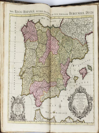 Atlas minor sive geographia compendiosa in qua orbis terrarum paucis attemen novissimis tabulis ostenditur. Atlas nouveau, contenant toutes les parties du Monde, Ou sont Exactement Remarqu&eacute;es les empires, monarchies, royaumes, etats, republiques, &c. &c. &c. Receuillies des Meilleurs Auteurs