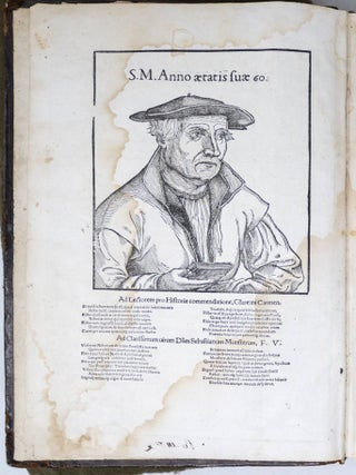Cosmographiae uniuersalis Lib. VI in quibus, iuxta certioris fidei scriptorum traditionem describuntur, Omniu[m] habitabilis orbis partiu[m] situs, p[ro]pri&aelig;q[ue] dotes. Regionum Topographic&aelig; effigies. Terr&aelig; ingenia, quibus fit ut tam differe[n]tes & uarias spec&iacute;e res, & animatas, & inan&iacute;matas, ferat. Animalium peregrinorum natur&aelig; & pictur&aelig;. Nobiliorum ciuitatum icones & descriptiones. Regnorum initia, incrementa & translationes. Omnium gentiu[m] mores, leges, religio, res gest&aelig;, mutationes: Item regum & principium genealogi&aelig;. Autore Sebast. Munstero