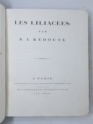 Les Liliac&eacute;es