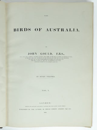 The Birds of Australia & Supplement