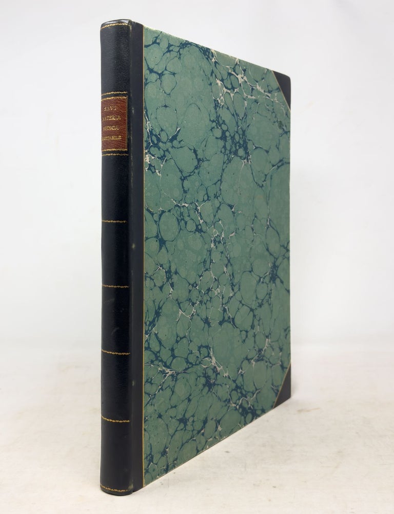 Item #JLR0496 Materia medica vegetabile toscana del dottor Gaetano Savi professor di fisica nell'Universit&agrave; di Pisa. Gaetano Savi.