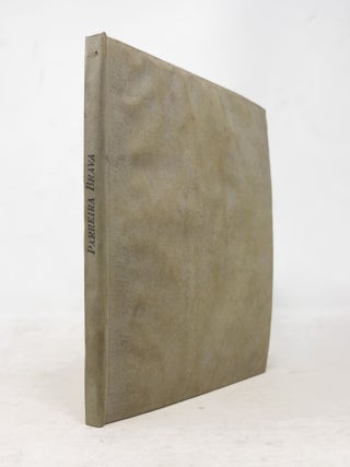 Item #JLR0498 Schediasma de parreira brava, Novo Americano aliisque recentioribus Calculi...