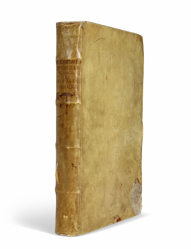 Item #JLR0501 La Dioptrique oculaire, ou la theorique, la positive, et la mechanique, de l'oculaire dioptrique en toutes ses especes. Par le Pere Cherubin d'Orleans, Capucin. Cherubin d'Orleans.