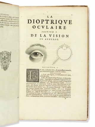 La Dioptrique oculaire, ou la theorique, la positive, et la mechanique, de l'oculaire dioptrique en toutes ses especes. Par le Pere Cherubin d'Orleans, Capucin