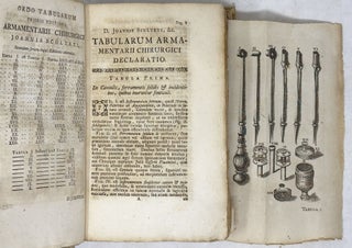 Joannis Sculteti Physici Ulmensis olim felicissimi Armamentarium Chirurgicum, Olim auctum Triginta novem Tabulis, tam veteres quam recentiores machines & operationes exhibentibus; Nec non observationum medico-chirurgicarum centuria collecta a Joh. Baptista a Lamzweerde, Ph. & Med. Doct. & observationibus Petri Hadriani F. Verduin, Studio Johannis Tilingii M. D. editis. Nunc vero In meliorem ordinem redactum, ab innumeris mendis expurgatum, & locupletissimo indice provisum studio Johan. Christophori de Sprögel, Med. Doc. & Membri Acad. Nat. Curios. Nymphodorus dicti