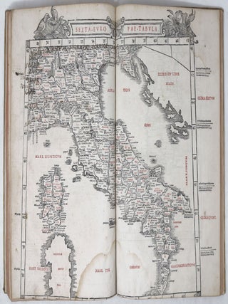 Claudii Ptholemaei Alexandrini liber geographiae cum tabulis et universali figura et cum additione locorum quae a recentioribus reperta sunt diligenti cura emendatus et impressus