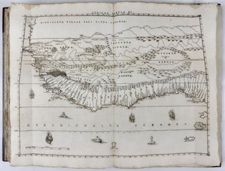 Geografia di M. Livio Sanuto distinta in XII libri. Ne quali, oltra l'esplicatione di molti luoghi di Tolomeo, e della Bussola, e dell' Apuglia, si dichiarano le Provincie, Popoli, Regni, Città; Porti, Monti, Fiumi, Laghi, e Costume dell'Africa. Con XII tavole di essa Africa in dissegno di rame. Aggiuntivi de piu tre Indici da M. Giovan Carlo Saraceni