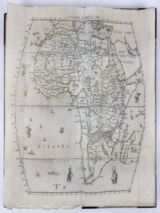Geografia di M. Livio Sanuto distinta in XII libri. Ne quali, oltra l'esplicatione di molti luoghi di Tolomeo, e della Bussola, e dell' Apuglia, si dichiarano le Provincie, Popoli, Regni, Città; Porti, Monti, Fiumi, Laghi, e Costume dell'Africa. Con XII tavole di essa Africa in dissegno di rame. Aggiuntivi de piu tre Indici da M. Giovan Carlo Saraceni