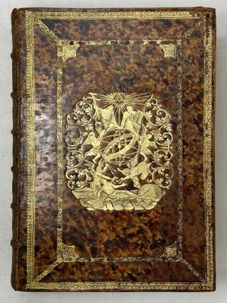 Le grand tableau de l'univers, ou l'Histoirie des Evenements de l'Eglise, depuis la Creation du Monde jusqu'&agrave; l'Apocalypse de S. Jean. Represent&eacute;e par des Tailles douces. Expliqu&eacute;s par des Remarques Historiques, Theologiques & Morales. Avec les Annales de l'Eglise & du Monde. depuis la Creation jusqu'&agrave; la Mort des Apotres, & un Abreg&eacute; de la geographie sacr&eacute;e. Par Mr. Basnage, Pasteur de la Haye. Huiti&eacute;me [sic] Edition