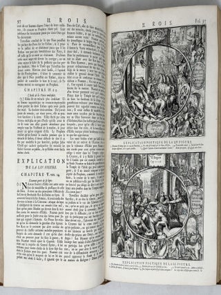 Le grand tableau de l'univers, ou l'Histoirie des Evenements de l'Eglise, depuis la Creation du Monde jusqu'&agrave; l'Apocalypse de S. Jean. Represent&eacute;e par des Tailles douces. Expliqu&eacute;s par des Remarques Historiques, Theologiques & Morales. Avec les Annales de l'Eglise & du Monde. depuis la Creation jusqu'&agrave; la Mort des Apotres, & un Abreg&eacute; de la geographie sacr&eacute;e. Par Mr. Basnage, Pasteur de la Haye. Huiti&eacute;me [sic] Edition