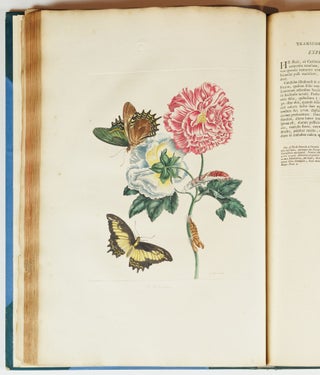 Mariæ Sibillæ Merian dissertatio de generatione et metamorphosibus insectorum surinamensium. . . Dissertation sur la generation et les transformations des insectes de Surinam. . .