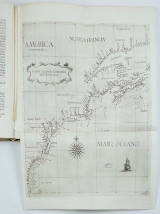 Dell'arcano del mare, di D. Ruberto Dudleo duca di Nortumbria, e conte di Warvich, libri sei; Nel primo de' quali si tratta della Longitudine praticabile in diversi modi, d'invenzione dell'Autore, Nel Secondo, delle Carte sue generali, e de' Portolani rettificati in Longitudine, e Latitudine, Nel Terzo, della Disciplina sua Marittima, e Militare. Nel Quarto, dell'Architettura sua Nautica di Vascelli da guerra, Nel Quinto, della navigazione scientifica, e perfetta, cio&egrave; Spirale, &ograve; di gran Circoli, Nel Sesto, delle Carte sue Geografiche, e Particolare. Al serenissimo Ferdinando Secondo gran duca di Toscana suo Signore