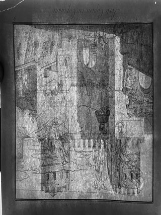 Six ink-and-wash paintings over etched lines from his series "Journées pittoresques des édifices antiques dans les environs de Rome"