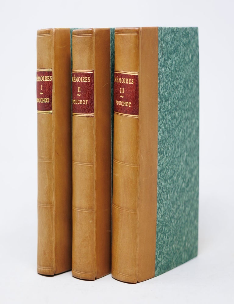 Item #JLR0581 M&eacute;moires sur la derniere guerre de l'Am&eacute;rique septentrionale, entre La France et l'Angleterre. Suivis d'Observations, dont plusieurs sont relatives au th&eacute;atre actuel de la guerre, & de nouveaux d&eacute;tails sur les m&oelig;urs & les usages des Sauvages, avec des cartes topographiques. Par M. Pouchot, Chevalier de l'Ordre Royal & Militaire de St. Louis, ancien Capitaine au R&eacute;giment de B&eacute;arn, Commandant des forts de Niagara & de L&eacute;vis, en Canada. Tome premier (-second -troisieme). Pierre Pouchot de Maupas.