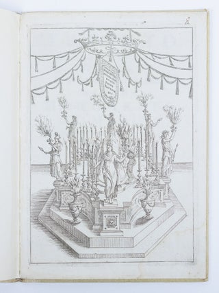Tributo d'ossequio funebre Per la Morte dell' Altezza Serenissima Madama Margarita de' Medici Duchessa di Parma, e di Piacenza, &c. Offerto dall'almo collegio ancarano in Bologna Nella Chiesa di S. Ignatio Novitiato de' Padri Giesuiti Li 23. Marzo 1679