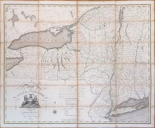 Item #JLR0587 A Map of the State of New York by Simeon De Witt Surveyor General Contracted from...