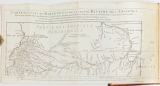 Relation abrégée d’un voyage fait dans l’interieur de l’Amérique méridionale. Depuis la Côte de la Mer du Sud, jusqu’aux Côtes du Brésil & de la Guiane, en descendant la riviere des Amazones; Lûe à l’Assemblée publique de l’Académie des Sciences, le 28. Avril 1745. . . BOUND WITH Lettre a Madame *** sur l'emeute populaire excitée En la Ville de Cuenca au Perou, le 29. d'Août 1739. Contre les académiciens des sciences, Envoyés pour la mesure de la Terre