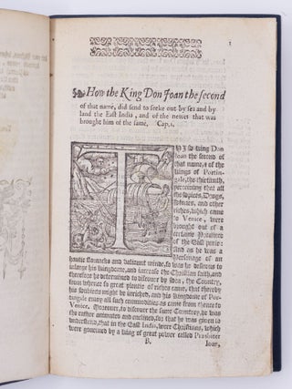 The first Booke of the historie of the Discouerie and Conquest of the East Indias,