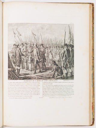 Recueil d'estampes representant les differents evenemens de la Guerre qui a procur&eacute; l'Ind&eacute;pendance aux Etats unis de l'Am&eacute;rique