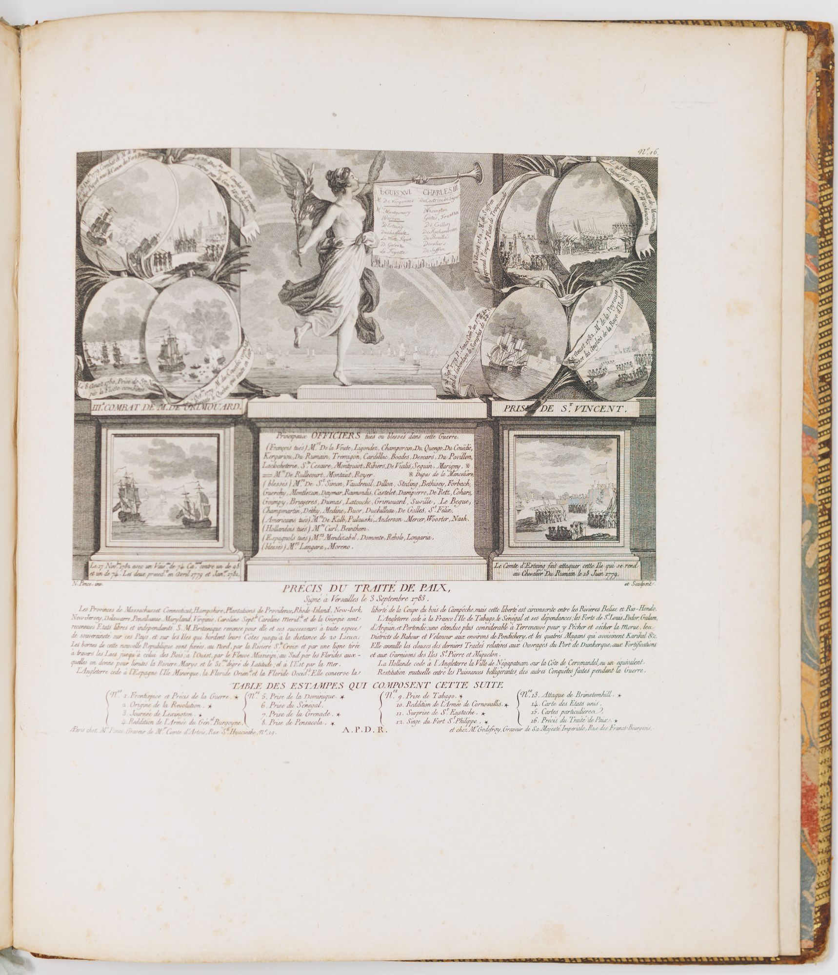 Allegorical summary from Ponce and Godefroy's illustrations of the American Revolution Allegorical summary from Ponce and Godefroy's illustrations of the American Revolution