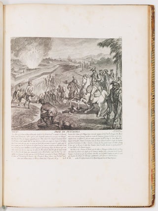 Recueil d'estampes representant les differents evenemens de la Guerre qui a procur&eacute; l'Ind&eacute;pendance aux Etats unis de l'Am&eacute;rique