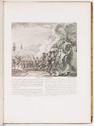 Recueil d'estampes representant les differents evenemens de la Guerre qui a procur&eacute; l'Ind&eacute;pendance aux Etats unis de l'Am&eacute;rique