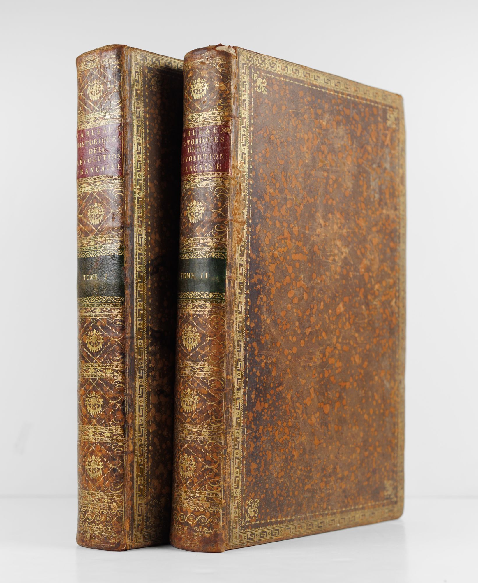 The binding of the tableaux of the French Revolution