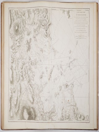 Neptune Americo-Septentrional Contenant les C&ocirc;tes, &Icirc;les et Bancs, les Baies, Ports, et Mouillages, et les Sondes des Mers de cette partie du Monde, depuis le Groenland inclusivement, jusques et compris le Golfe du Mexique avec les &icirc;les de Sous-le-vent et du Vent, accompagn&eacute; de Plans particuliers des Ports les flus fr&eacute;quent&eacute;s. Ou Recueil de cartes hydrographiques &agrave; l'usage des Vai&szlig;eaux du Roi, R&eacute;dig&eacute; d'apr&egrave;s les Cartes Fran&ccedil;oises et Etrangeres les plus estim&eacute;es; Rectifi&eacute; d'apr&egrave;s des Plans Manuscrits authentiques, et a&szlig;ujetti aux Observations astronomiques Dre&szlig;&eacute; au D&eacute;p&ocirc;t G&eacute;n&eacute;ral des Cartes, Plans et Journaux de la Marine, et publi&eacute; par ordre du Roi