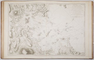 Neptune Americo-Septentrional Contenant les Côtes, Îles et Bancs, les Baies, Ports, et Mouillages, et les Sondes des Mers de cette partie du Monde, depuis le Groenland inclusivement, jusques et compris le Golfe du Mexique avec les îles de Sous-le-vent et du Vent, accompagné de Plans particuliers des Ports les flus fréquentés. Ou Recueil de cartes hydrographiques à l'usage des Vaißeaux du Roi, Rédigé d'après les Cartes Françoises et Etrangeres les plus estimées; Rectifié d'après des Plans Manuscrits authentiques, et aßujetti aux Observations astronomiques Dreßé au Dépôt Général des Cartes, Plans et Journaux de la Marine, et publié par ordre du Roi