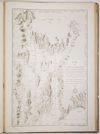 Neptune Americo-Septentrional Contenant les C&ocirc;tes, &Icirc;les et Bancs, les Baies, Ports, et Mouillages, et les Sondes des Mers de cette partie du Monde, depuis le Groenland inclusivement, jusques et compris le Golfe du Mexique avec les &icirc;les de Sous-le-vent et du Vent, accompagn&eacute; de Plans particuliers des Ports les flus fr&eacute;quent&eacute;s. Ou Recueil de cartes hydrographiques &agrave; l'usage des Vai&szlig;eaux du Roi, R&eacute;dig&eacute; d'apr&egrave;s les Cartes Fran&ccedil;oises et Etrangeres les plus estim&eacute;es; Rectifi&eacute; d'apr&egrave;s des Plans Manuscrits authentiques, et a&szlig;ujetti aux Observations astronomiques Dre&szlig;&eacute; au D&eacute;p&ocirc;t G&eacute;n&eacute;ral des Cartes, Plans et Journaux de la Marine, et publi&eacute; par ordre du Roi