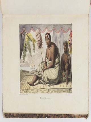 Voyage pittoresque autour du monde, avec des portraits de sauvages d'Amérique, d'Asie, d'Afrique, et des iles du Grand Ocean; des paysages, des vues maritimes, et plusieurs objets d'histoire naturelle; Accompagné de Descriptions par M. le Baron Cuvier, et M. A. de Chamisso, et d'Observations sur les crânes humains par M. le Docteur Gall. Par M. Louis Choris, Peintre BOUND WITH Vues et paysages des Régions Équinoxiales, recueillis dans un voyage autour du monde, par Louis Choris avec une introduction et un texte explicatif