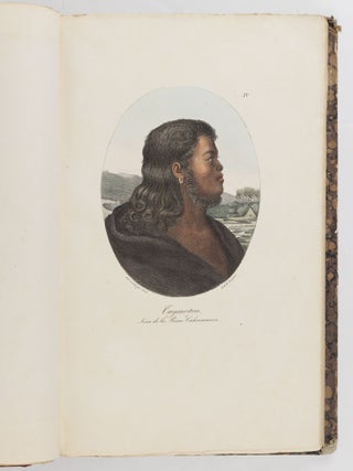 Voyage pittoresque autour du monde, avec des portraits de sauvages d'Am&eacute;rique, d'Asie, d'Afrique, et des iles du Grand Ocean; des paysages, des vues maritimes, et plusieurs objets d'histoire naturelle; Accompagn&eacute; de Descriptions par M. le Baron Cuvier, et M. A. de Chamisso, et d'Observations sur les cr&acirc;nes humains par M. le Docteur Gall. Par M. Louis Choris, Peintre BOUND WITH Vues et paysages des R&eacute;gions &Eacute;quinoxiales, recueillis dans un voyage autour du monde, par Louis Choris avec une introduction et un texte explicatif