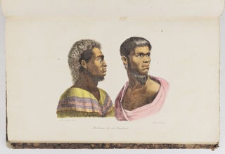 Voyage pittoresque autour du monde, avec des portraits de sauvages d'Amérique, d'Asie, d'Afrique, et des iles du Grand Ocean; des paysages, des vues maritimes, et plusieurs objets d'histoire naturelle; Accompagné de Descriptions par M. le Baron Cuvier, et M. A. de Chamisso, et d'Observations sur les crânes humains par M. le Docteur Gall. Par M. Louis Choris, Peintre BOUND WITH Vues et paysages des Régions Équinoxiales, recueillis dans un voyage autour du monde, par Louis Choris avec une introduction et un texte explicatif