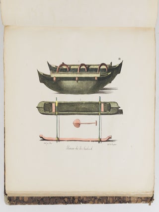 Voyage pittoresque autour du monde, avec des portraits de sauvages d'Am&eacute;rique, d'Asie, d'Afrique, et des iles du Grand Ocean; des paysages, des vues maritimes, et plusieurs objets d'histoire naturelle; Accompagn&eacute; de Descriptions par M. le Baron Cuvier, et M. A. de Chamisso, et d'Observations sur les cr&acirc;nes humains par M. le Docteur Gall. Par M. Louis Choris, Peintre BOUND WITH Vues et paysages des R&eacute;gions &Eacute;quinoxiales, recueillis dans un voyage autour du monde, par Louis Choris avec une introduction et un texte explicatif
